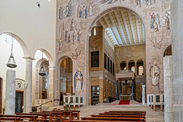 Benevento Italia Chiesa Maria Del Carmine — Fotografie, imagine de stoc