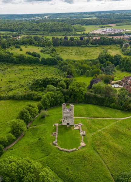 Luftbild Von Donnington Castle — Stockfoto