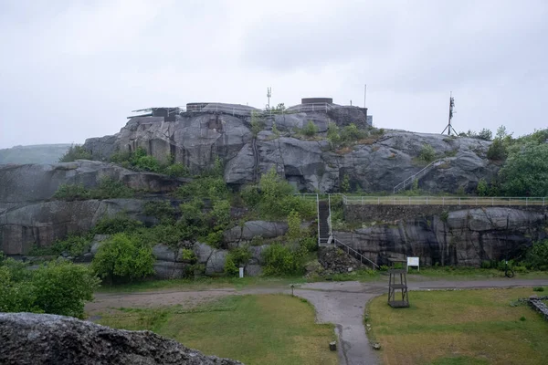 Toras Fortress Norwegian Fort Its Construction Halted 1940 Germans Equipped — Stock Photo, Image