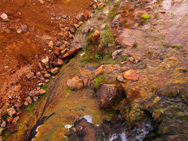 Stinky Sulfur Fields Iceland — Stock Photo, Image