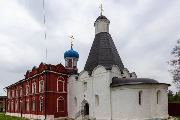 View Old Uspensky Dormition Brusensky Monastery Kolomna City Moscow Oblast — Stock Photo, Image