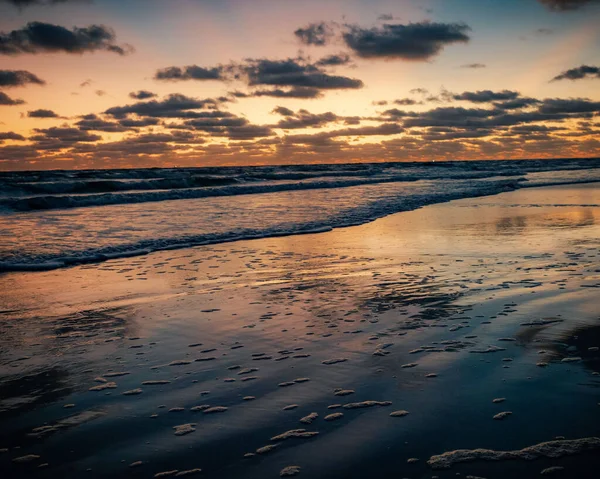 Breathtaking Sunrise View Beach — Stock Photo, Image