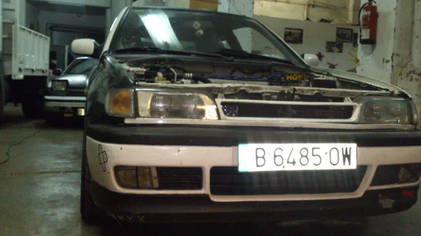 Japan Front Wheel Drive Sports Car Nissan Sunny 0Gti — 스톡 사진