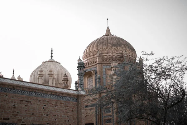 Прекрасний Знімок Королівського Кладовища Аббасі Xviii Столітті Бахавалпур Пакистан — стокове фото