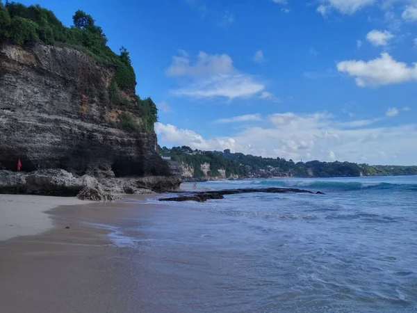 Sebuah Gambar Yang Indah Dari Kuil Laut Uluwatu — Stok Foto