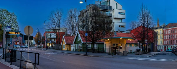 Galgeberg Valerenga Oslo Norveç Ünlü Sevilen Bir Yerdir — Stok fotoğraf