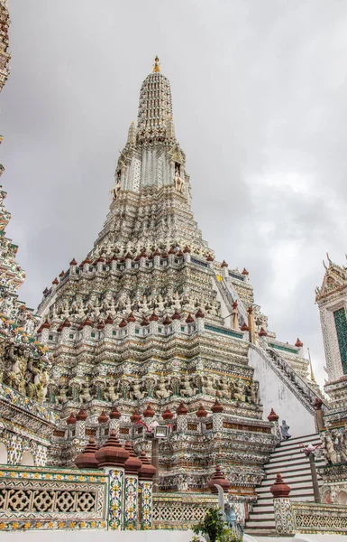 Tayland Güneydoğu Asya Bölgesindeki Tayland Tapınağı Wat Arun — Stok fotoğraf