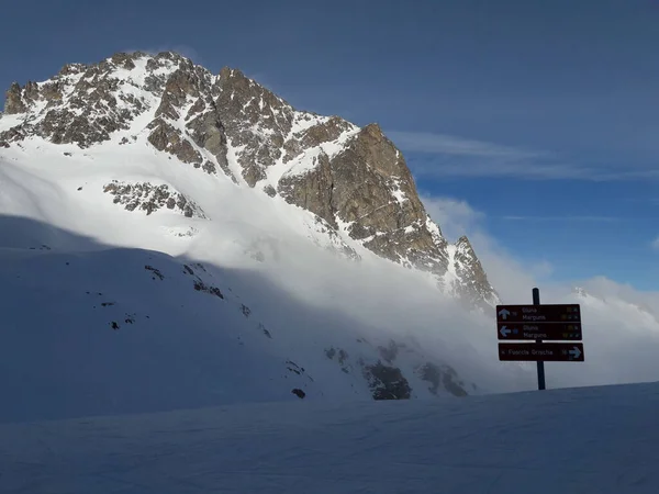 Skiën Moritz Winter — Stockfoto