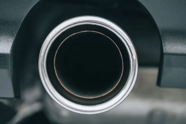 丸型サイレンサーのマクロショット — ストック写真