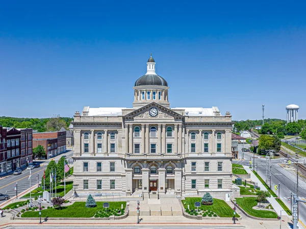 ハンティントン郡庁舎の眺め アメリカ合衆国インディアナ州 — ストック写真