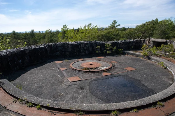 Torgauten Fort Een Duits Fort Het Fort Moest Glomma Westelijke — Stockfoto