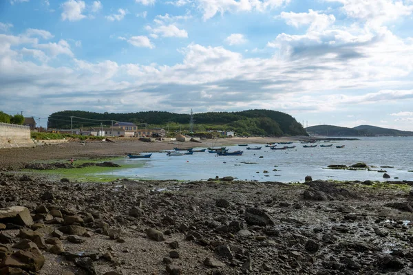 Una Vista Aérea Hermoso Mar Día Soleado Verano —  Fotos de Stock