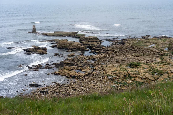 Coastal View Leas Marsden South Tyneside — Stock Photo, Image