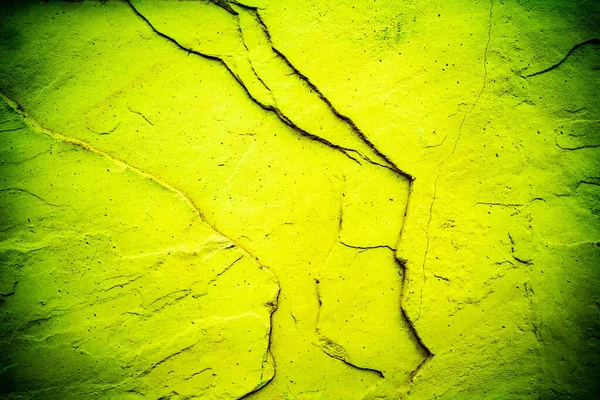 Uma Versão Amarela Uma Parede Texturizada Perfeita Para Fundo — Fotografia de Stock