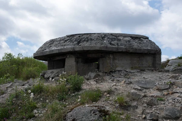 Greaker Fort Ligt Een Scherpe Heuvel Boven Het Centrum Van — Stockfoto