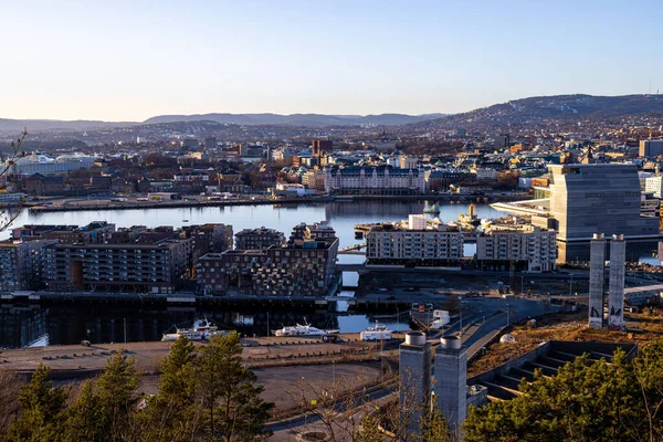 Widok Restauracji Ekeberg Oslo Norwegia — Zdjęcie stockowe