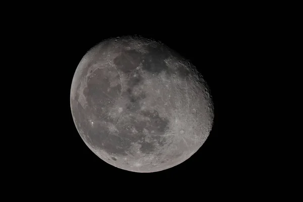 Closeup Shot Full Moon Clear Night — Stock Photo, Image