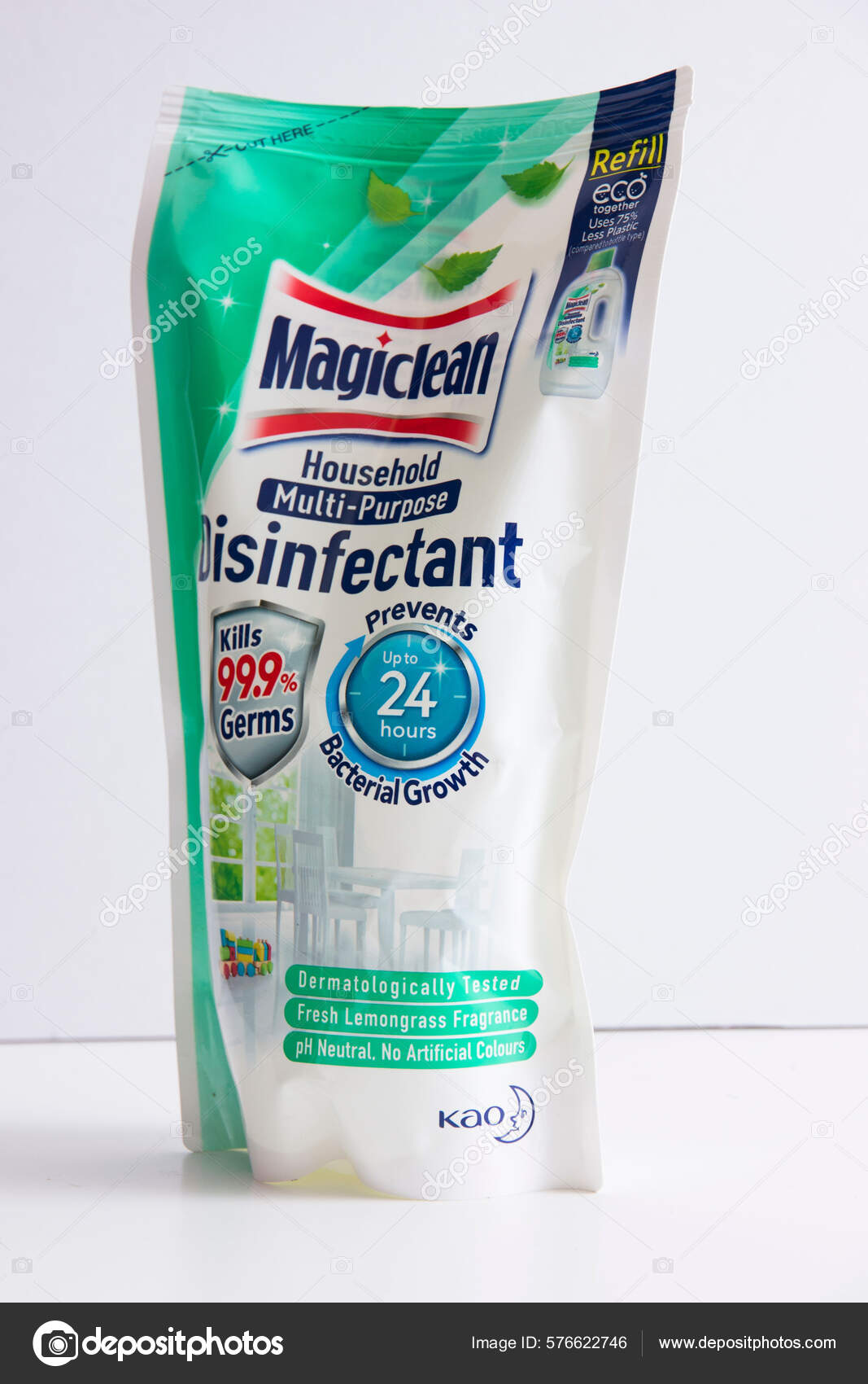 Magiclean Multi Purpose Disinfectant Refill Pack Isolated White ...