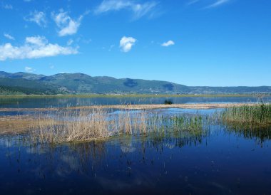 Chimaditida Gölü Yunanistan Yazı