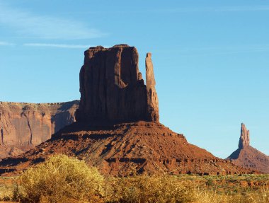 Navajo Ulusal Anıtı - Kuzey Arizona, ABD 'de bir uçurum yerleşimi