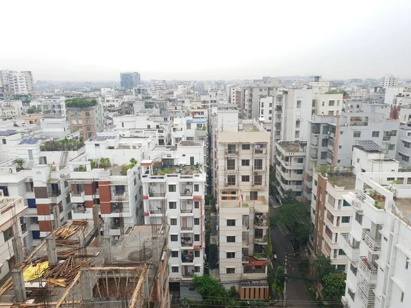 May 2022 Quartier Résidentiel Bashundhara Dacca Bangladesh Une Séquence Drone — Photo