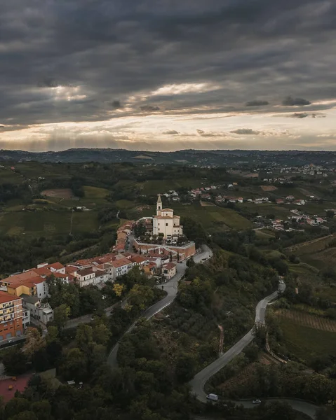 Beautiful Shot Church Village — Stock Photo, Image