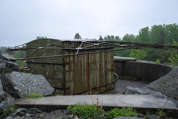 Toras Fortress Norwegian Fort Its Construction Halted 1940 Germans Equipped — Stock Photo, Image