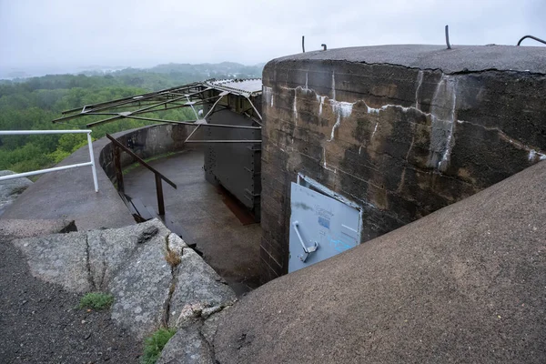 Toras Fortress Norwegian Fort Its Construction Halted 1940 Germans Equipped — Stock Photo, Image