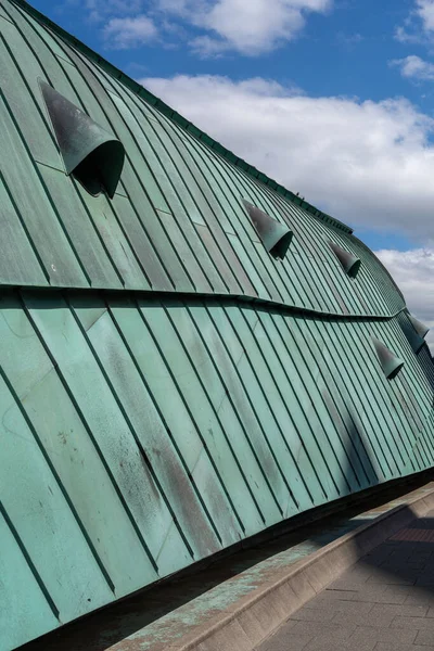 Life Science Centre Roof Newcastle Tyne — 스톡 사진