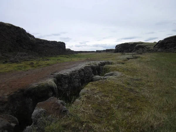 Ijsland Heeft Beste Natuur — Stockfoto