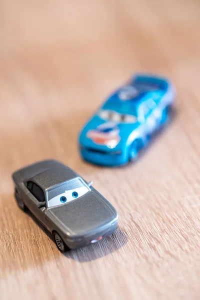 Ein Mattel Sterling Spielzeugmodell Aus Dem Disney Pixar Cars Film — Stockfoto
