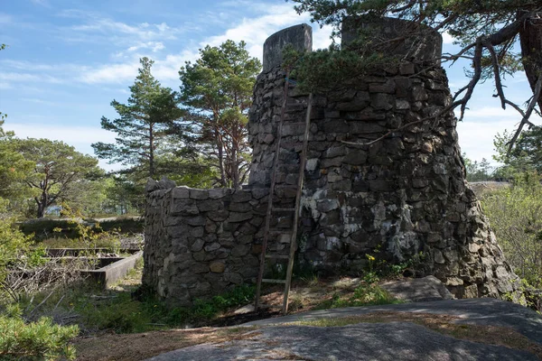 Torgauten Fort German Fort Fort Cover Glomma Western Entrance Fredrikstad — Stock Photo, Image