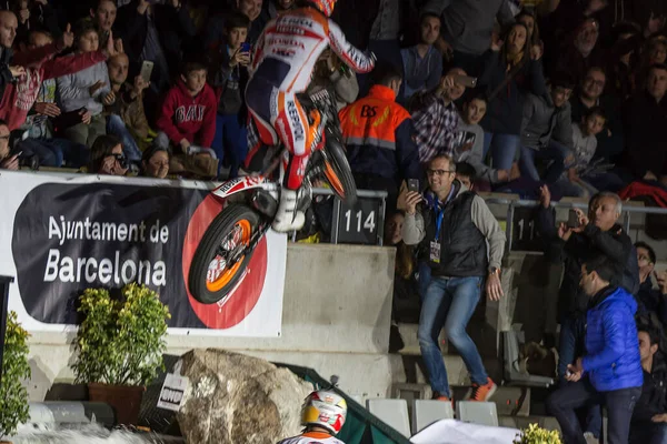 Moto Trial Espagnole Dans Championnat Procès Montesa Cota 4Rt — Photo