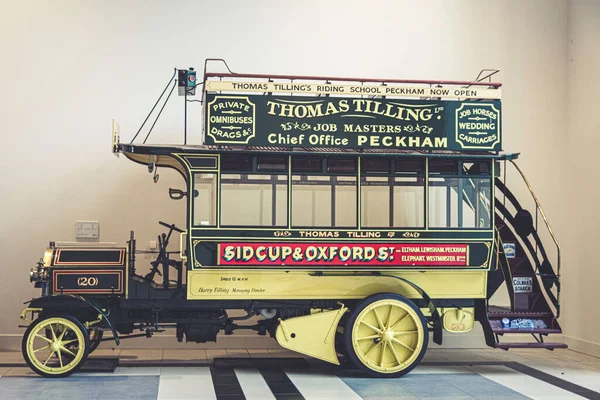 Very Old Bus Museum Historical Milnes Daimler — Stock Photo, Image