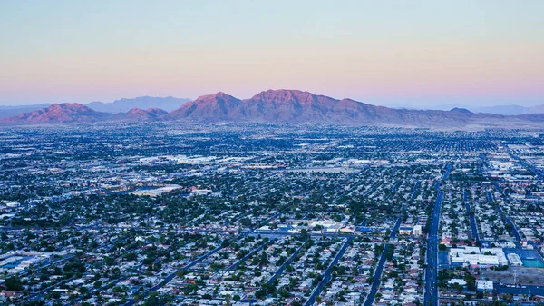 Вид Повітря Передмістя Лас Вегаса Штат Невада Сша — стокове фото