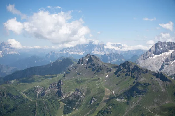 Ein Wunderschöner Blick Auf Die Dolomiten Norditalien — Stockfoto