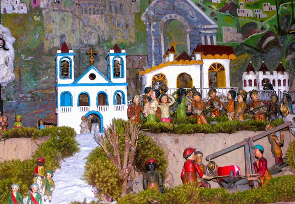 Presepe Pipiripau Opera Elencata Dall Istituto Patrimonio Storico Artistico Nazionale — Foto Stock