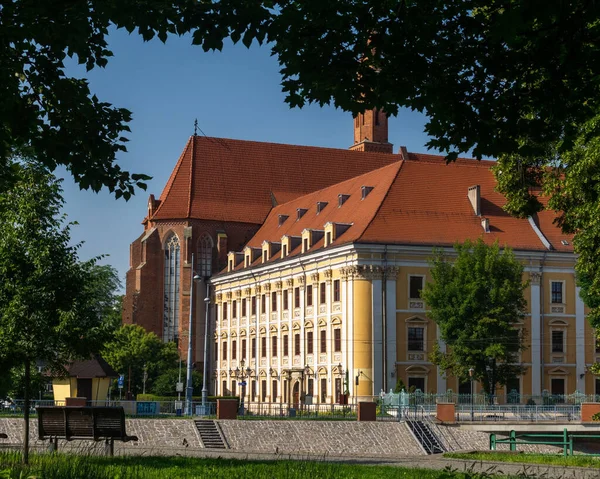 Polonya Daki Wroclaw Üniversitesi Nin Zarif Felsefe Fakültesi — Stok fotoğraf