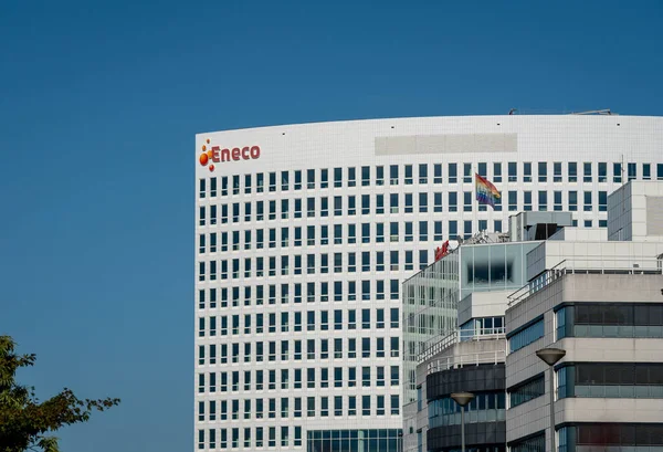 Building Energy Supplier Eneco Rotterdam — Stock Photo, Image