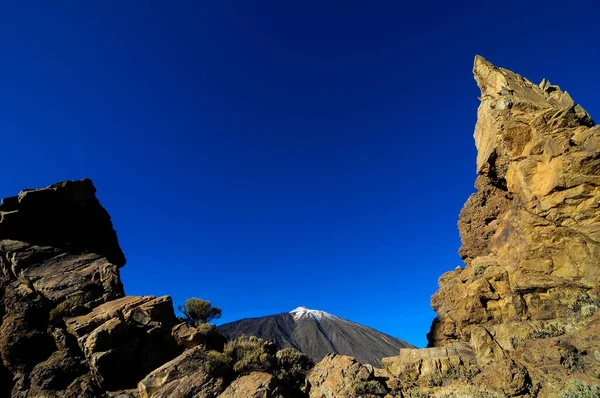 Paesaggio Desertico Nel Parco Nazionale Volcan Teide Tenerife Isole Canarie — Foto Stock
