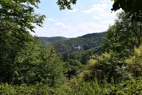 Château Eltz Sommet Colline Xiie Siècle Près Wierschem Rhénanie Palatinat — Photo