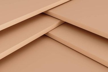 Kozmetik ürün için pastel podyumun boş basamak gölgeleri ve soyut arkaplan web ve yazdırma için taklit