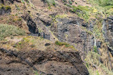 Portekiz, Madeira 'da gün boyunca büyüleyici bir manzara.