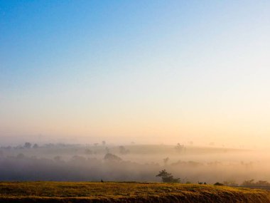 Brezilya, Minas Gerais 'de yaz sabahı.