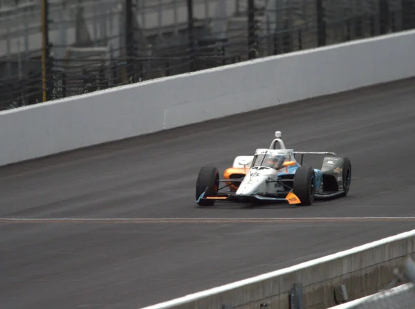 Uma Bela Foto Carro Fórmula Corrida Indianapolis 500 Nos Estados — Fotografia de Stock