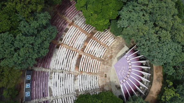 Luchtfoto Uit Het Auditorium Van Beethoven Campinas Brazilië — Stockfoto