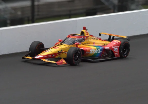 Indy 500 Training Kwalificatie Indianapolis Motor Speedway — Stockfoto