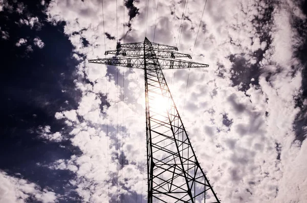 에너지 Pylon — 스톡 사진