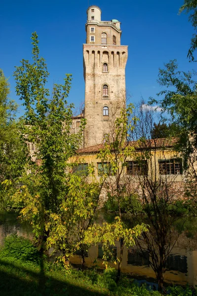 Galileo Galileis Astronomiska Observatorium Specola Tower Padova Italien — Stockfoto