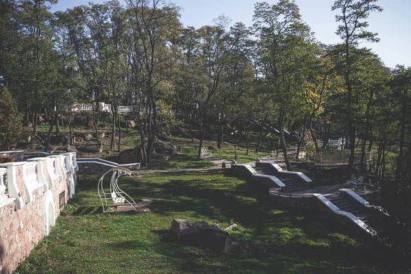 Een Prachtig Uitzicht Een Park Overdag — Stockfoto